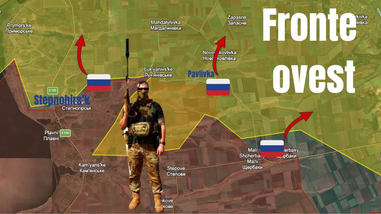 Fronte Orichiv: i russi avanzano ad ovest, raggiunta Pavlivka