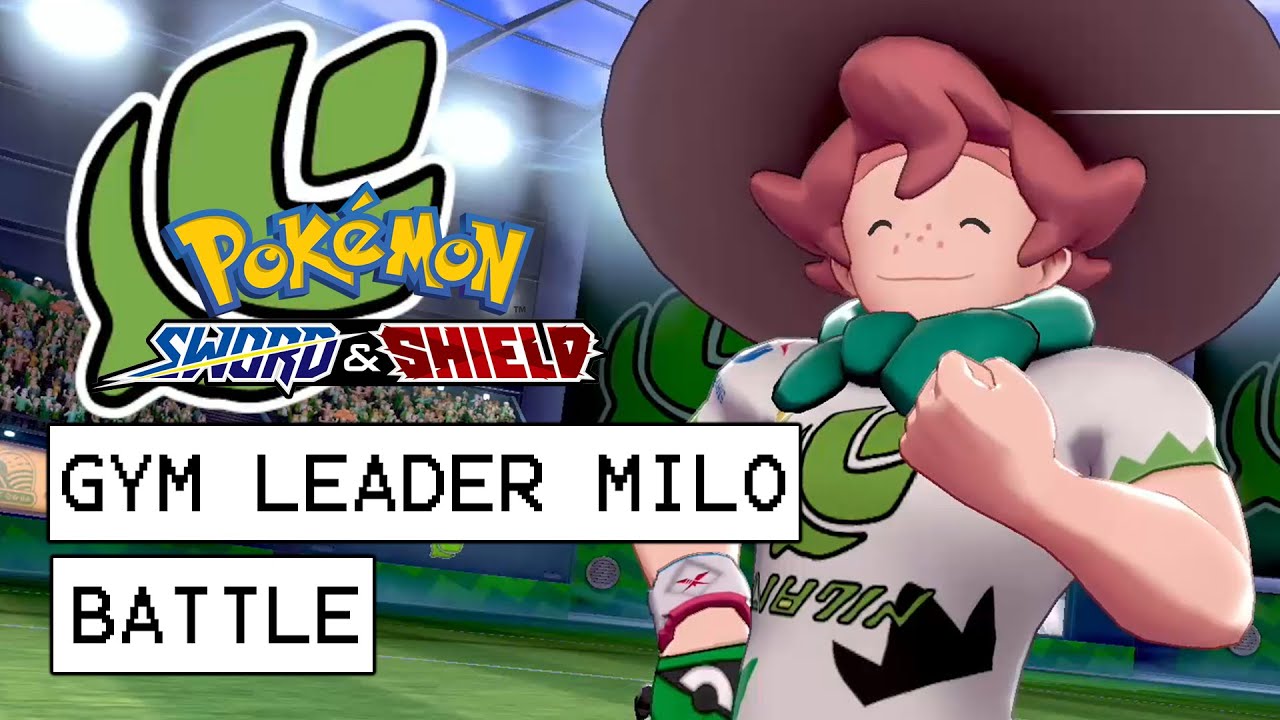Pokemon Sword & Shield Gym Leader Milo Battle