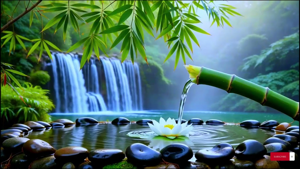 Spa Relaxation Music 🌿 Bamboo Water Sounds for Deep Sleep and Healing