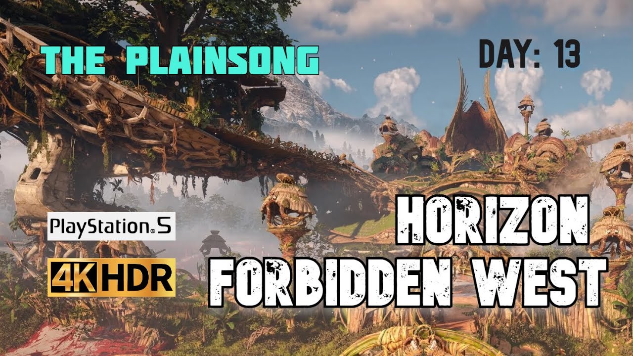 Horizon Forbidden West | PS5 Gameplay | The Plainsong | Kinjal Roy | Day 13 | 4K 60 fps HDR