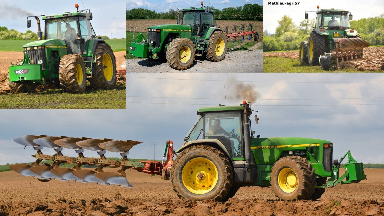 JOHN DEERE 8100🇺🇸 | PUR SOUND -  PowerTech 8.1l 🎼🔊