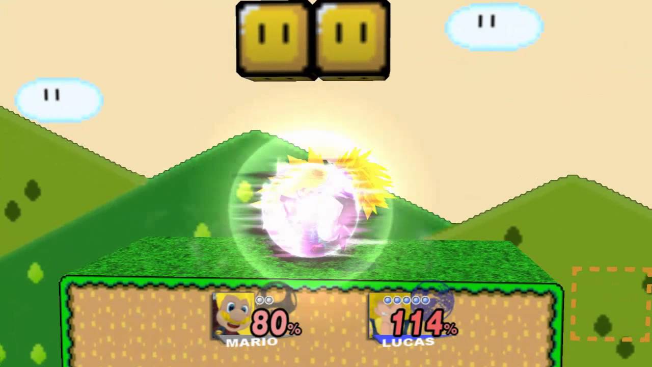 SSBB hacks: SSj3 mario vs. SSJ3 gotenks