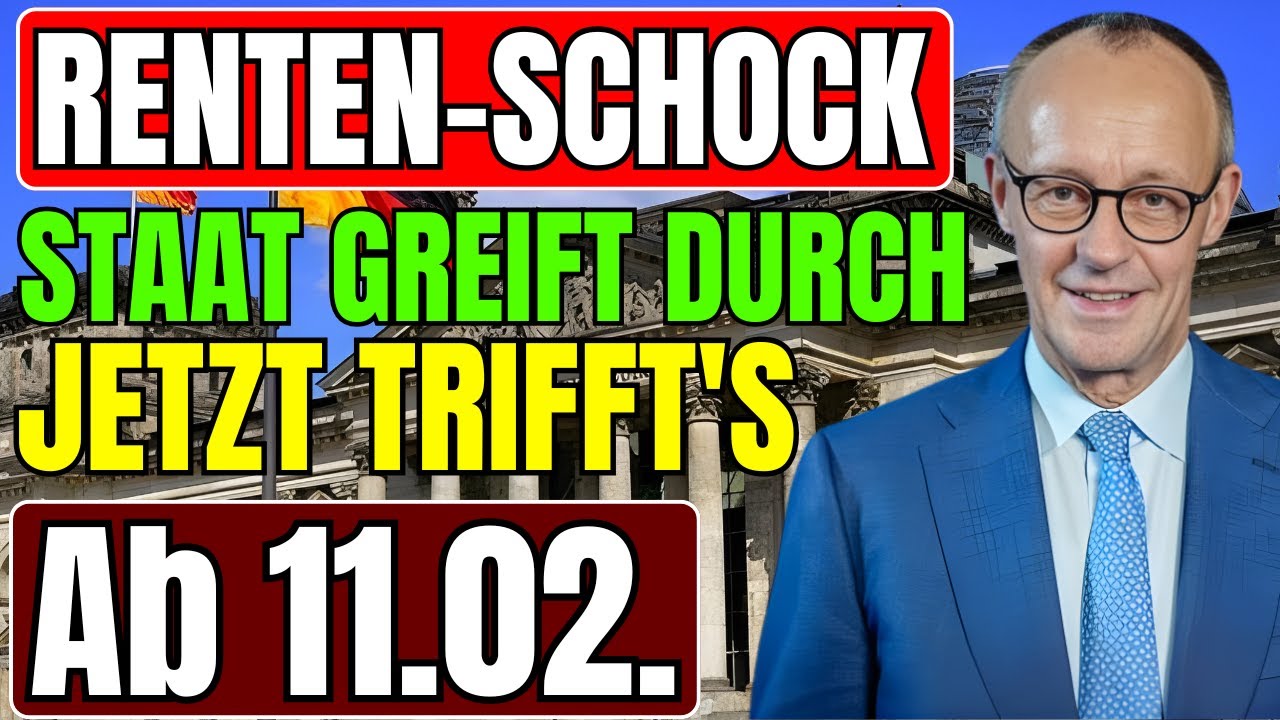 11.02.2026, 08:00 Uhr: Neue Rentenregelung betrifft Millionen Menschen