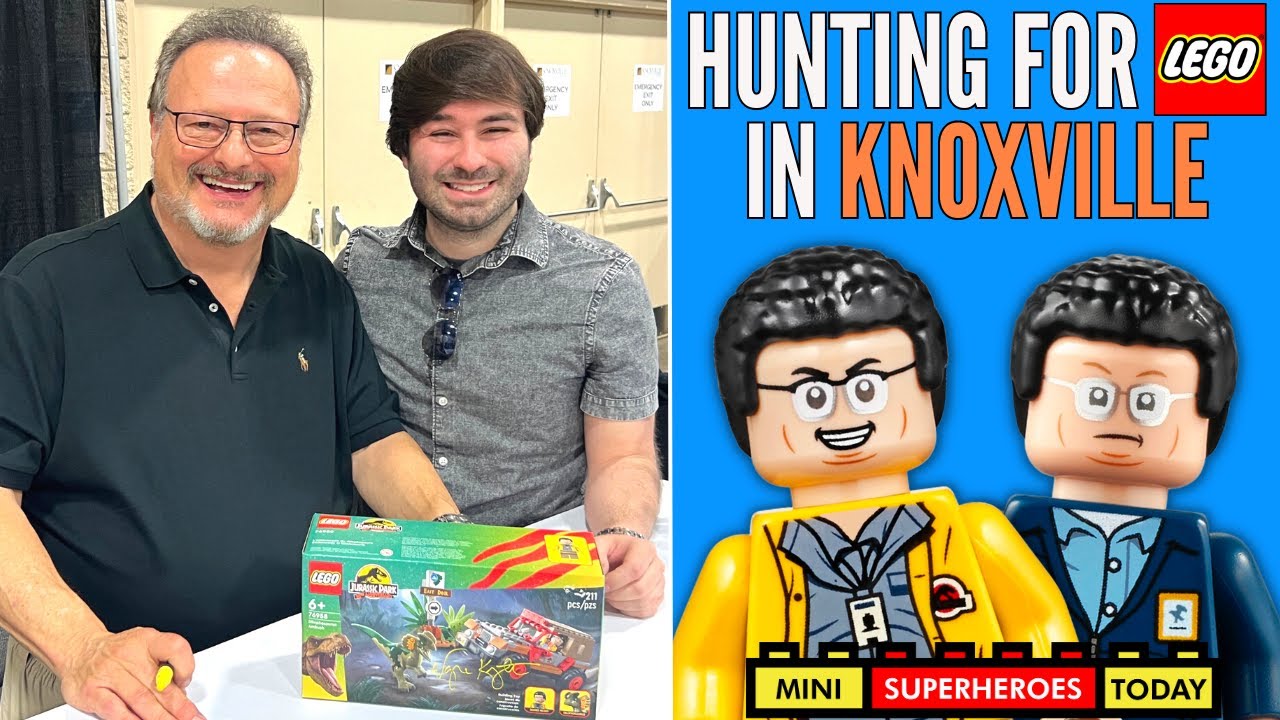 VLOG: LEGO Hunting in Knoxville, TN (Fanboy Expo Comic Con 2023)