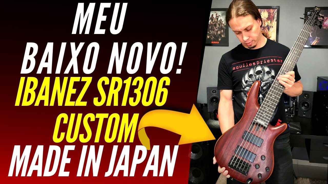 Ibanez SR1306 Custom | Made in Japan 1994 (Meu Baixo Novo)