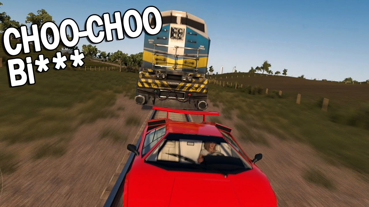 HIGH SPEED TRAIN GLITCH | Forza Horizon 3