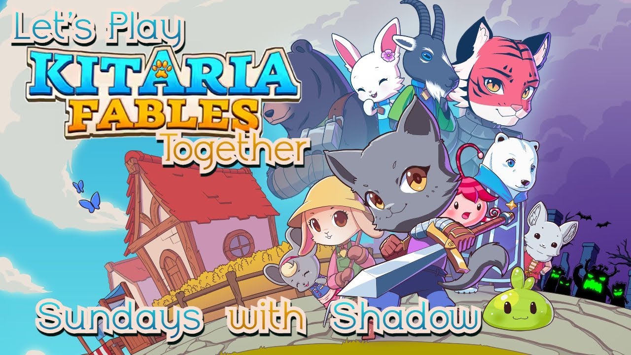 Sundays with Shadow 🖤Kitaria Fables - ep3 let's go beat up some orcs!