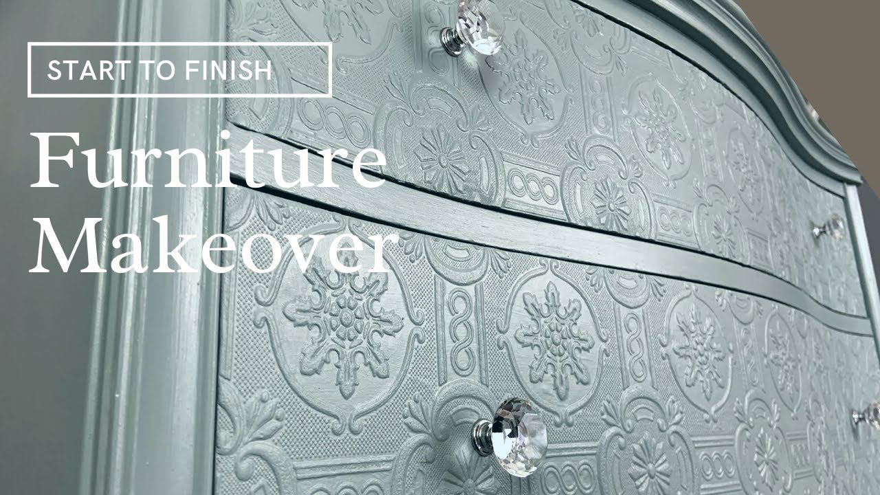 Furniture Makeover | Country Chic Paint Trash to Treasure Dresser Furniture Flip | Start to Finish