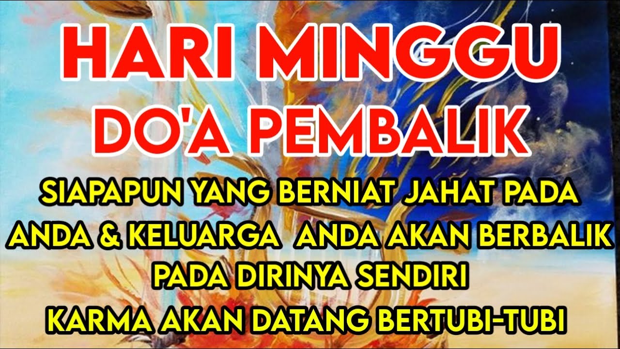 Dzikir Pembalik Niat Buruk Mereka Yang Ingin Menzolimi Anda🔴akan Tertimpa Ulahnya❕ -