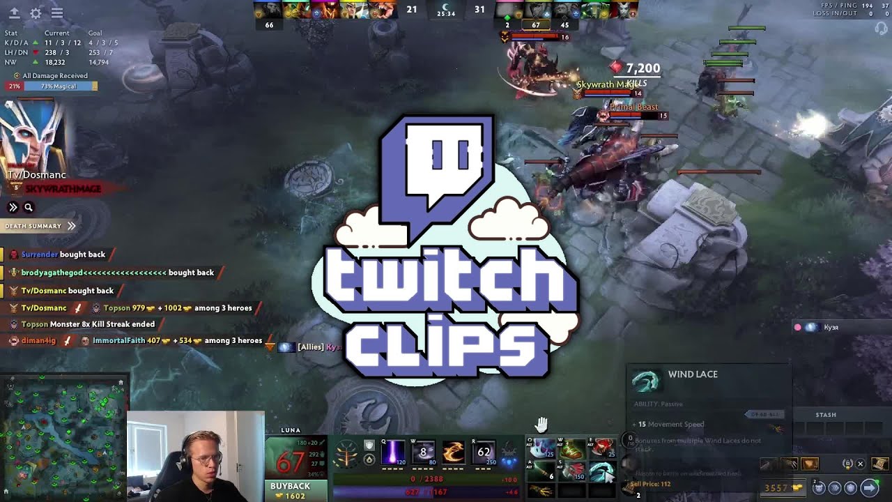 Dota 2 MOST VIEWED Twitch Clips of The Week! #22