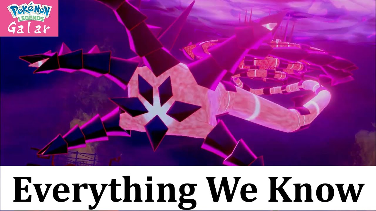 Everything We Know About Pokémon Legends Galar And What We Can Expect From Legends 3