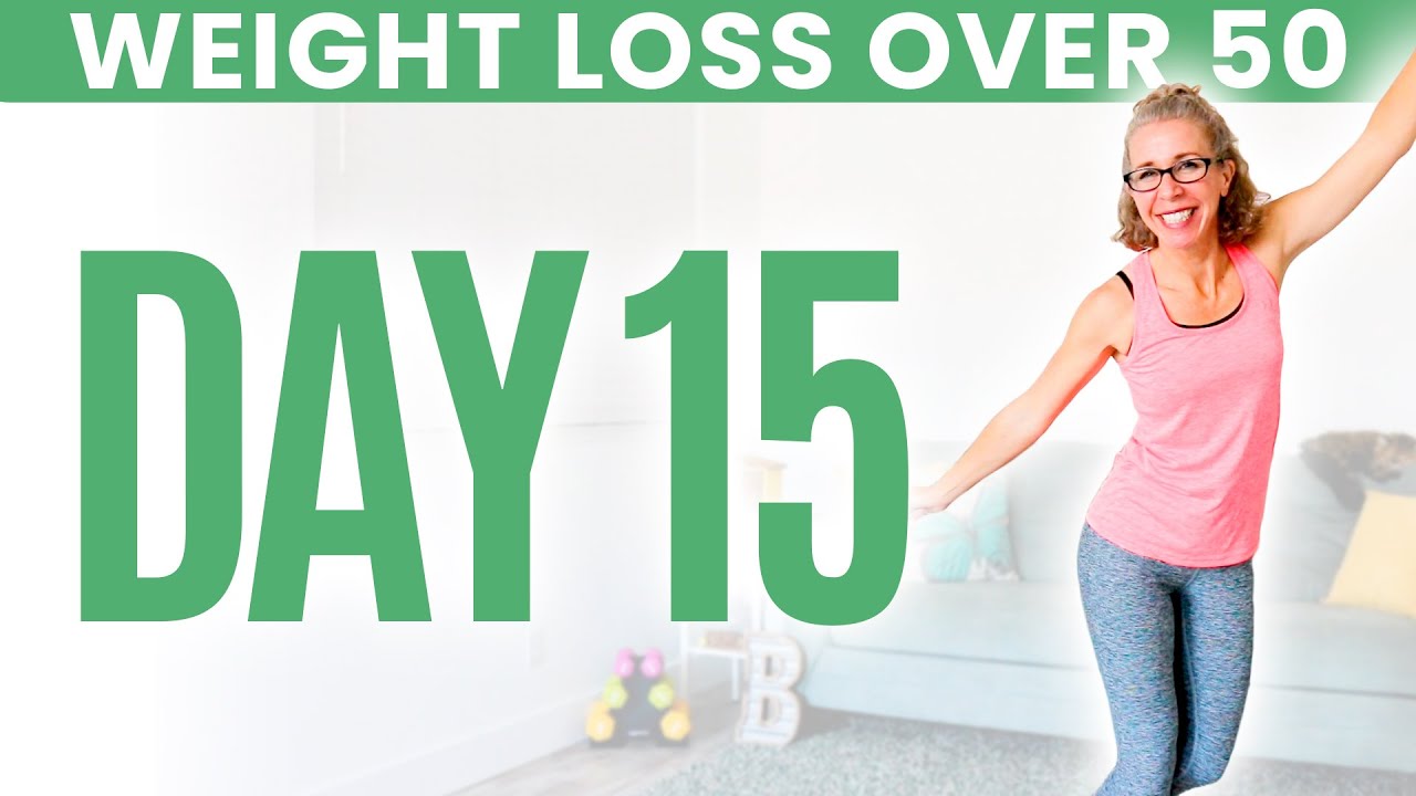 Day FIFTEEN - Weight Loss for Women over 50 😅 31 Day Workout Challenge
