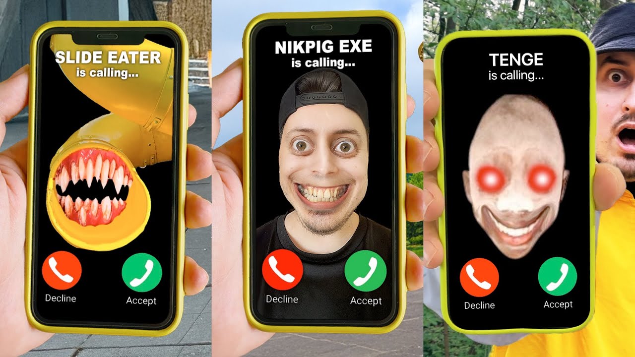 67 SLIDE EATER, TENGE, JOHN PORK, FUNY SCARY VIDEO NIKPIG