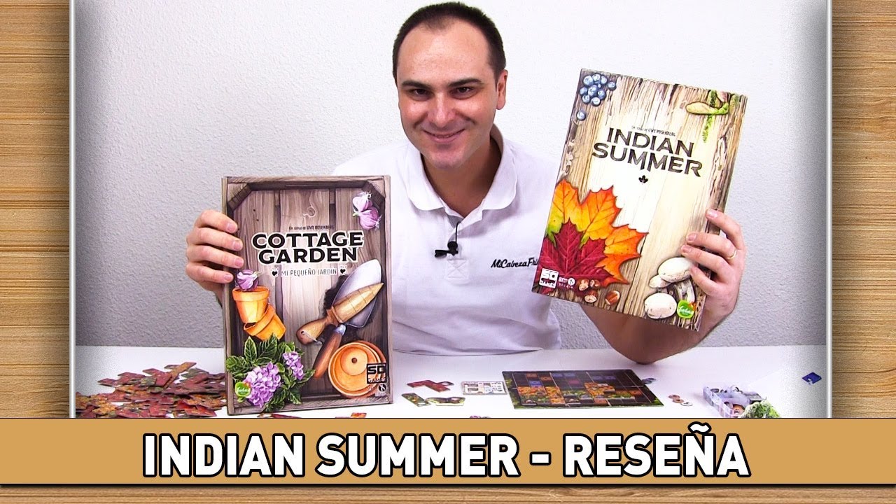 Indian Summer - Reseña y cómo jugar en español - Juego de mesa de SD GAMES