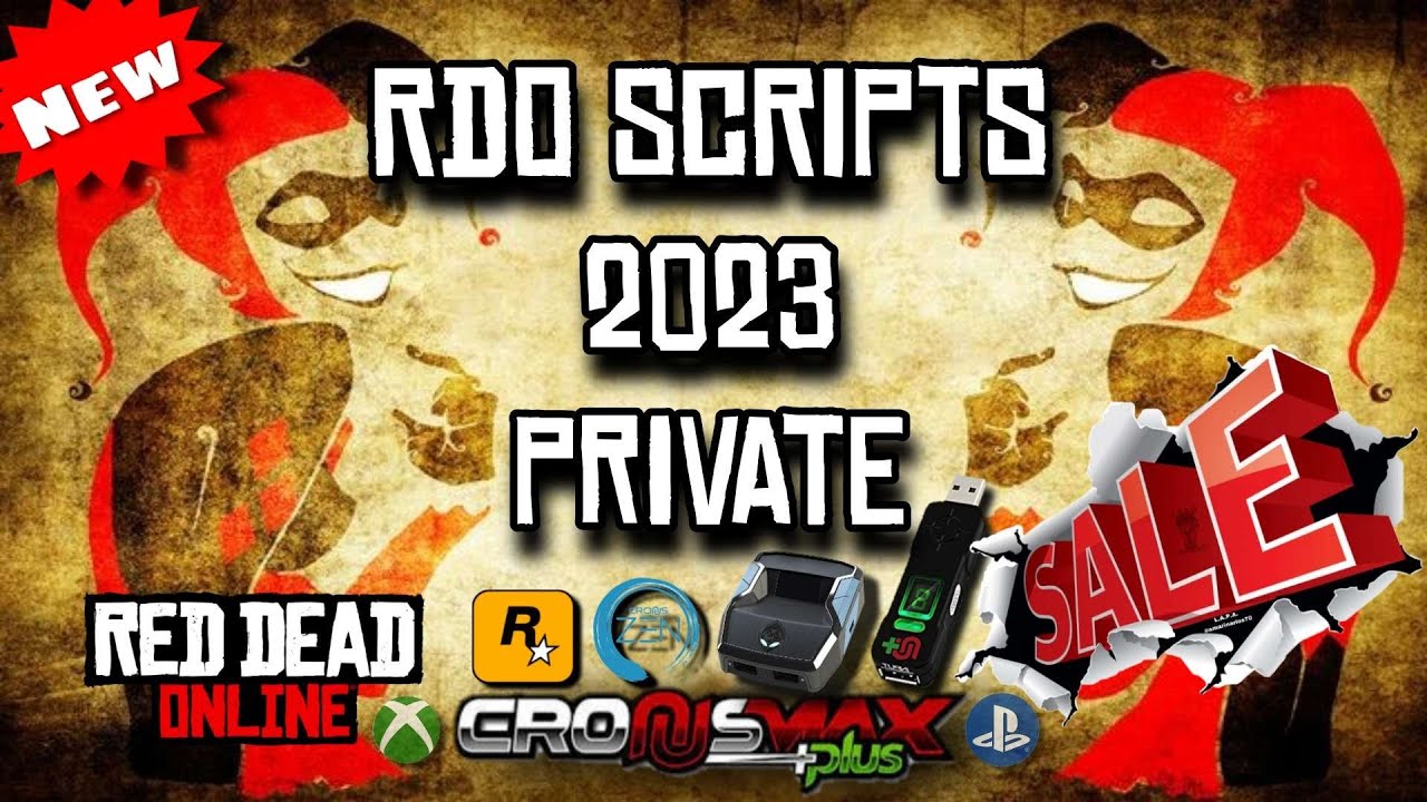 Red Dead Online 2023 cronus max / zen private scripts
