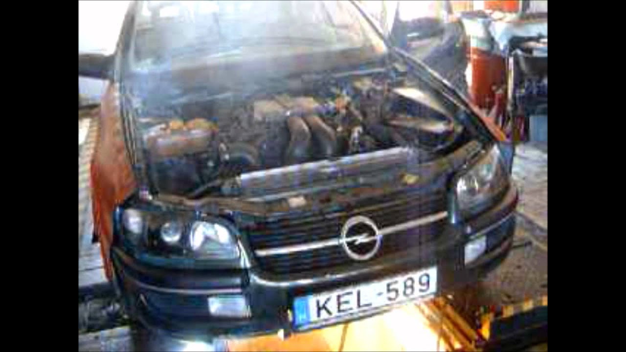 Opel Omega 2.5 V6 motorcsere ut&aacute;ni első ind&iacute;t&aacute;sok