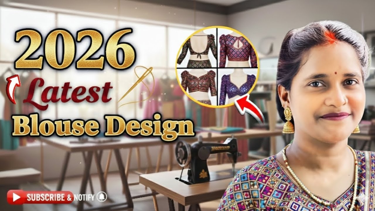 2026 Latest Blouse Design 😍 | New Trendy Blouse Pattern | Tailoring Cutting & Stitching