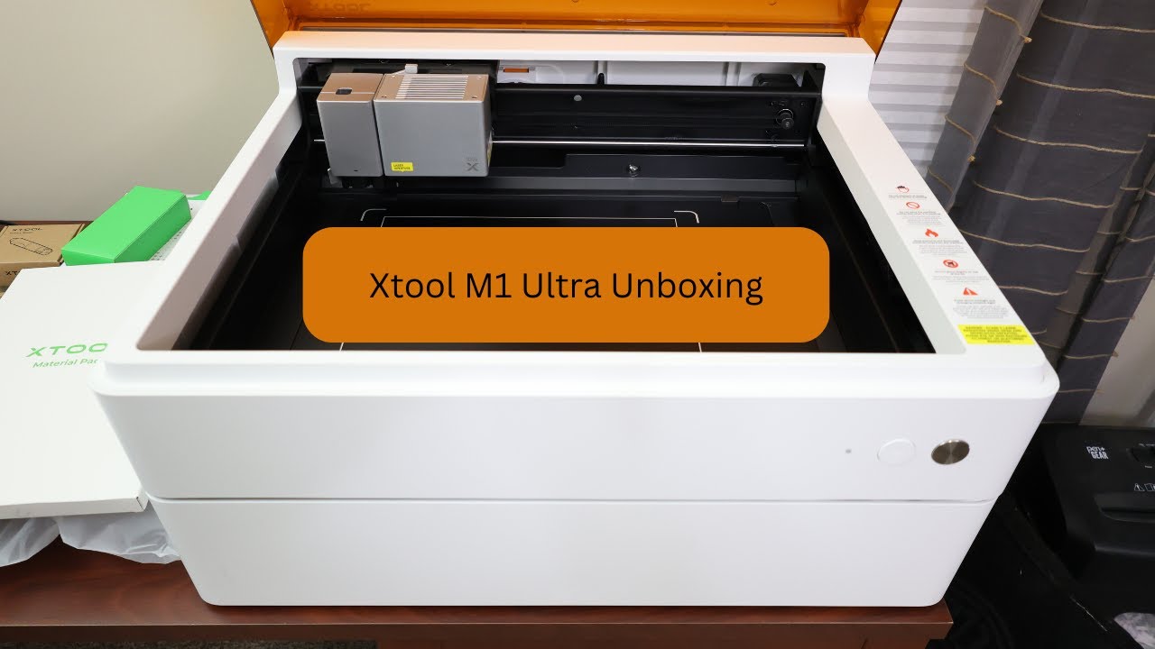 Распаковка Xtool M1 ultra