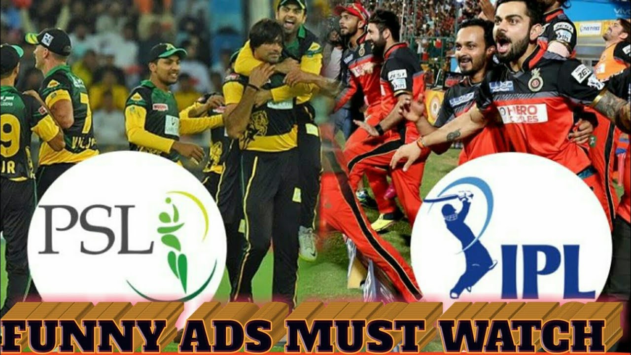 IPL vs PSL Funny TV Commercial ads | India vs Pakistan Funny Commercial Ads