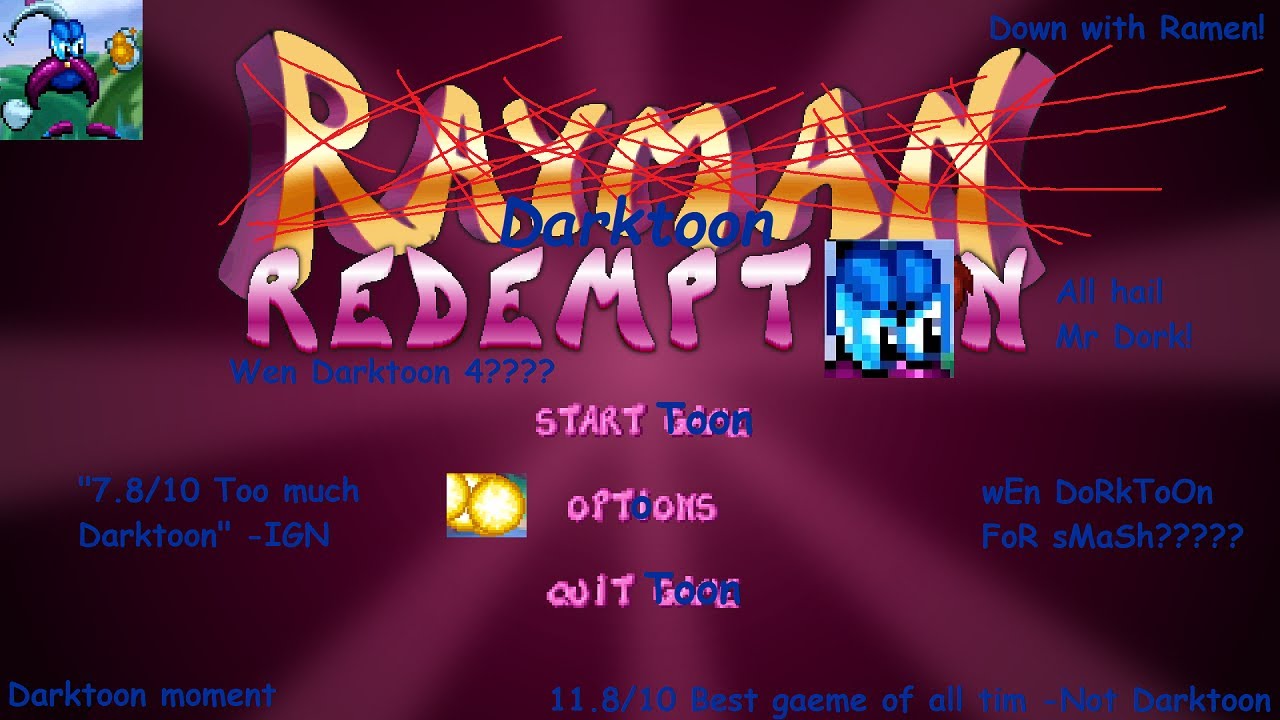Rayman Redemption OST (recorded in-game) - Darktoon&rsquo;s Mischief (VS. Darktoon)