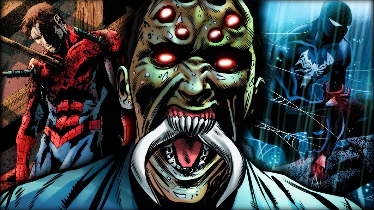 5 Histoires TRÈS SOMBRES de SPIDER-MAN ! (-18)