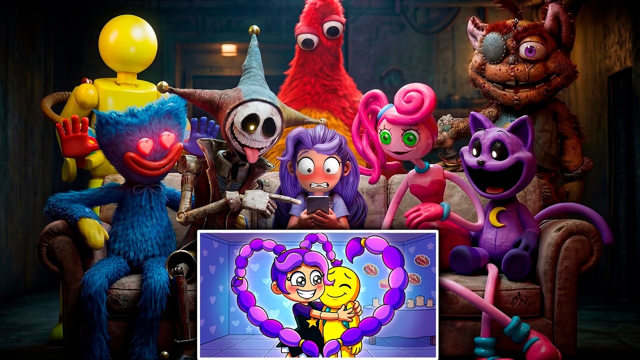 Игровое время Поппи. Глава 5. Все персонажи реагируют на мемы/Тиктоки | Часть 13