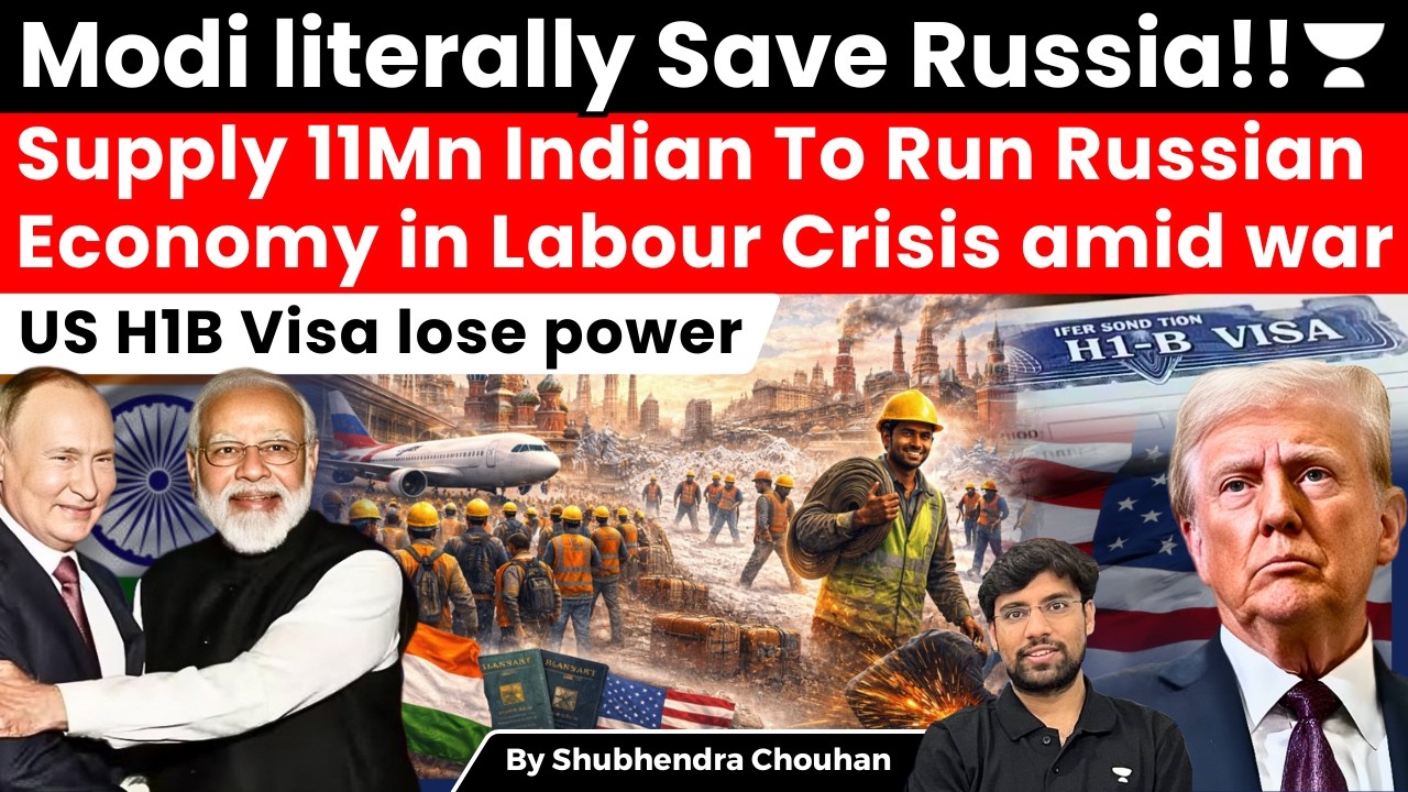 How Modi Saved Russia? 11 Million Indian Workers Power Russia’s Economy Amid Labour Crisis