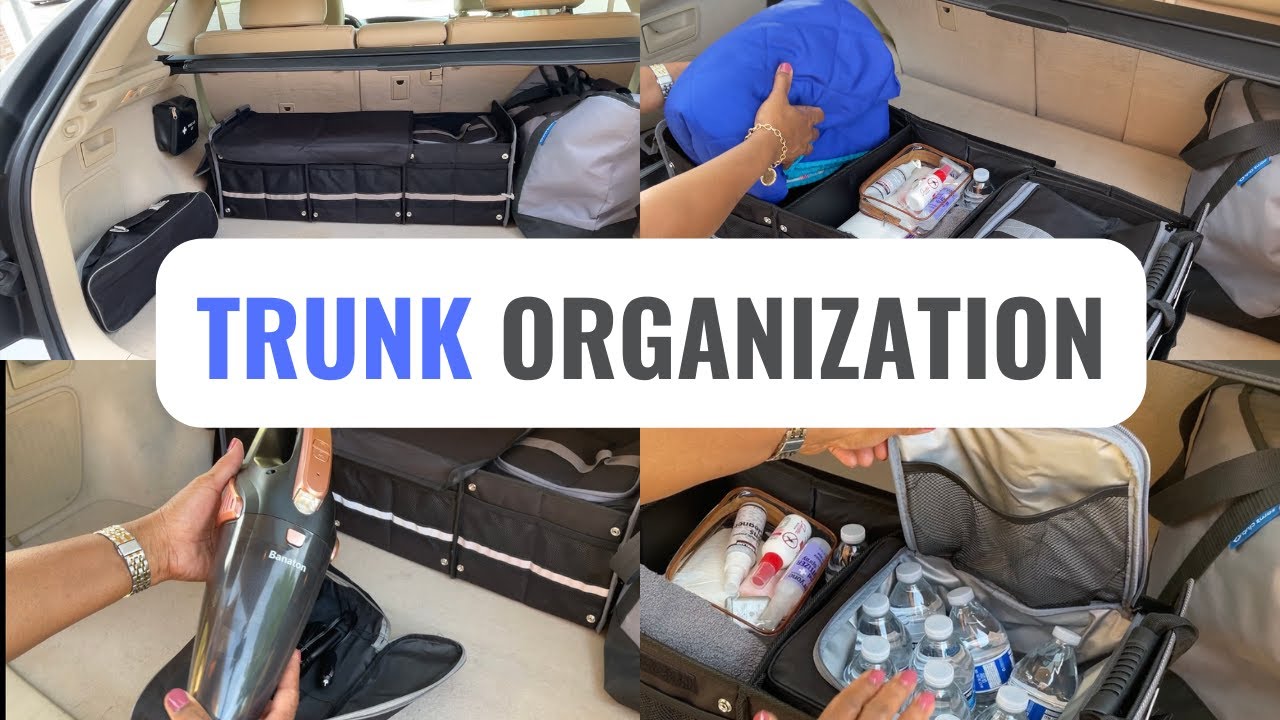 ⭐️TRUNK ORGANIZATION IDEAS for your SUV ⭐️