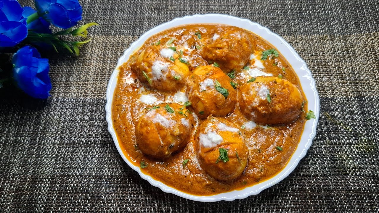 এগ বাটার মশলা || Restaurantstyle Egg Butter Masala #eggrecipe #eggcurry @tubecooking8891 