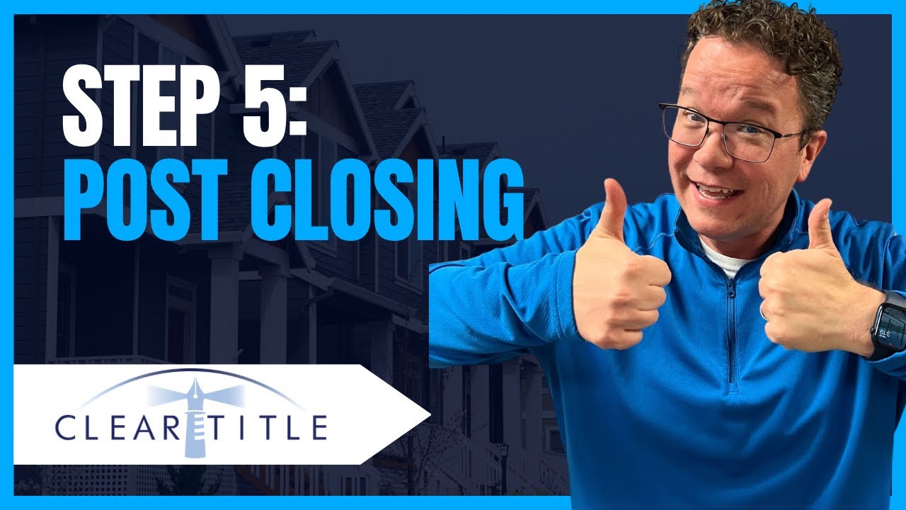 What does a title company do?  Post Closing:  5 of 5