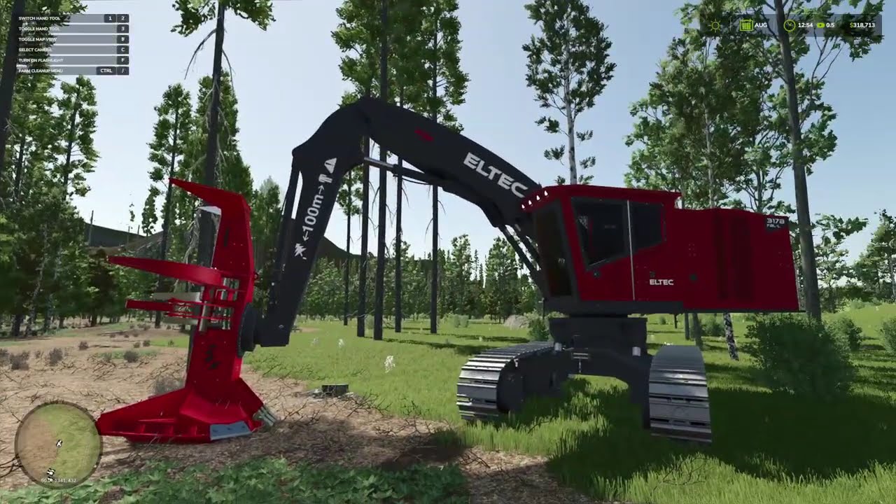 🌲🪵I'm BACK, New joysticks, new logging video, enjoy.🌲🌳