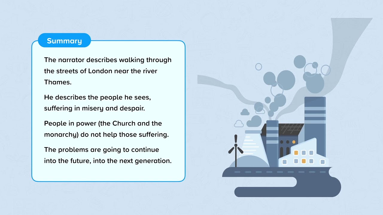 'London' by William Blake - Summary | English Literature GCSE