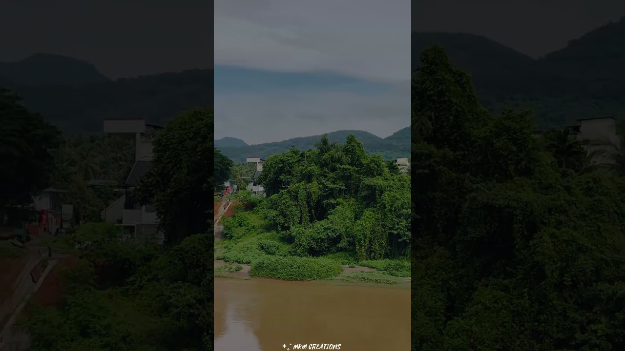 Edavanna river view #shorts #travel #nature #river #riverside #rivers #edavanna #malappuram #kerala