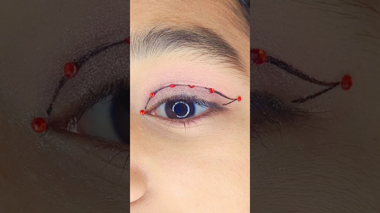 Eye makeup look 😍 New eye makeup idea for girls 😱 
