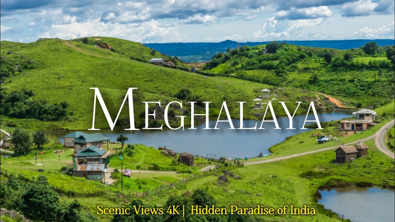 Meghalaya Scenic Views 4K | Hidden Paradise of India 🌄✨