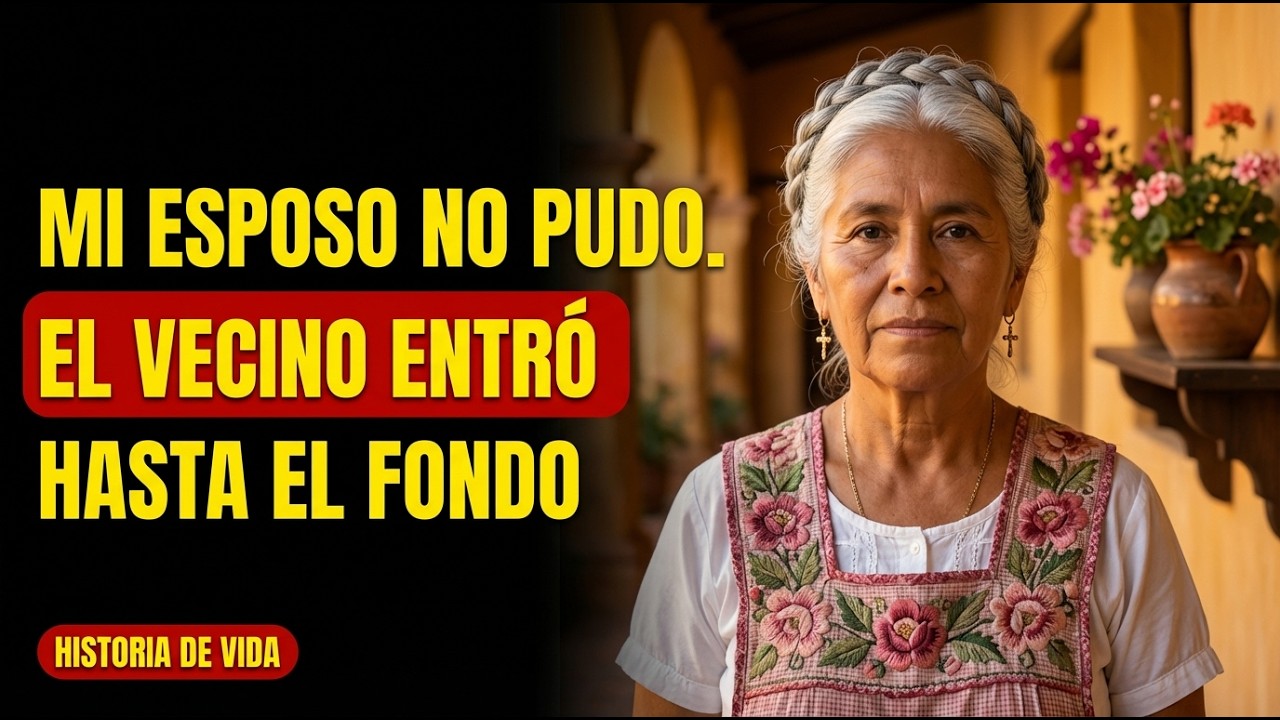 NUNCA IMAGINÉ QUE MI NOCHE DE BODAS TERMINARÍA CON EL VECINO DE 77