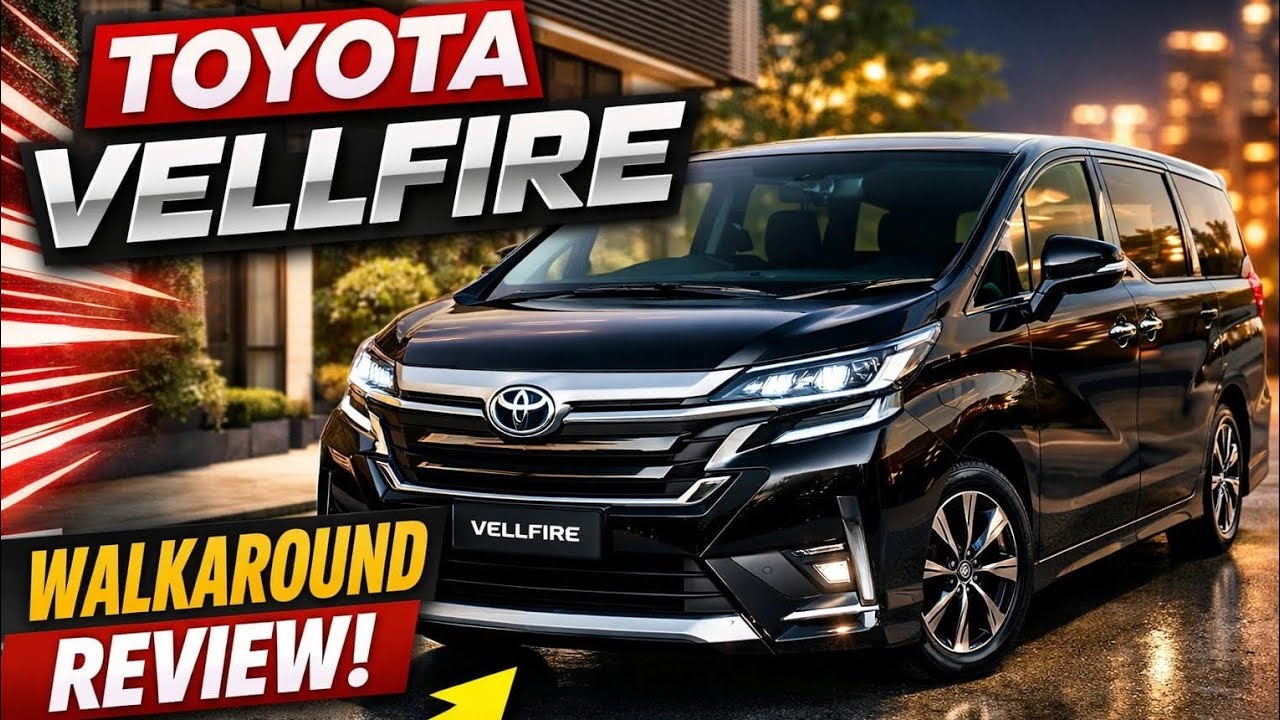 🔥 New Toyota Vellfire 2025 – Luxury Meets Power | Full Review & Features 🚗✨