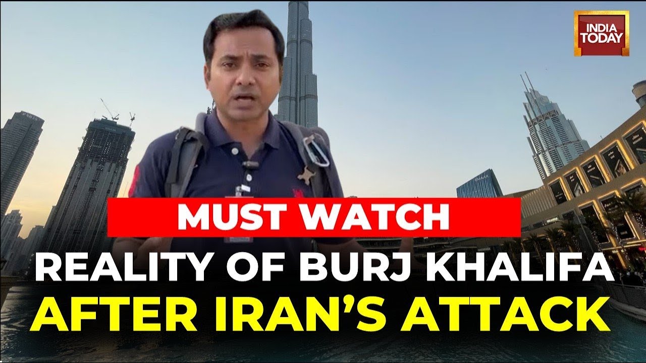 Dubai Tourism Crisis: Burj Khalifa Area Deserted Amid Iran Israel War | World News | India Today