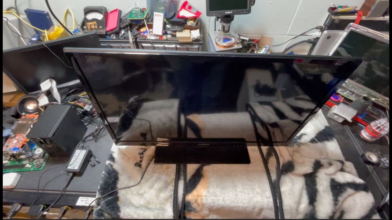 TV dump find and old Mac testing