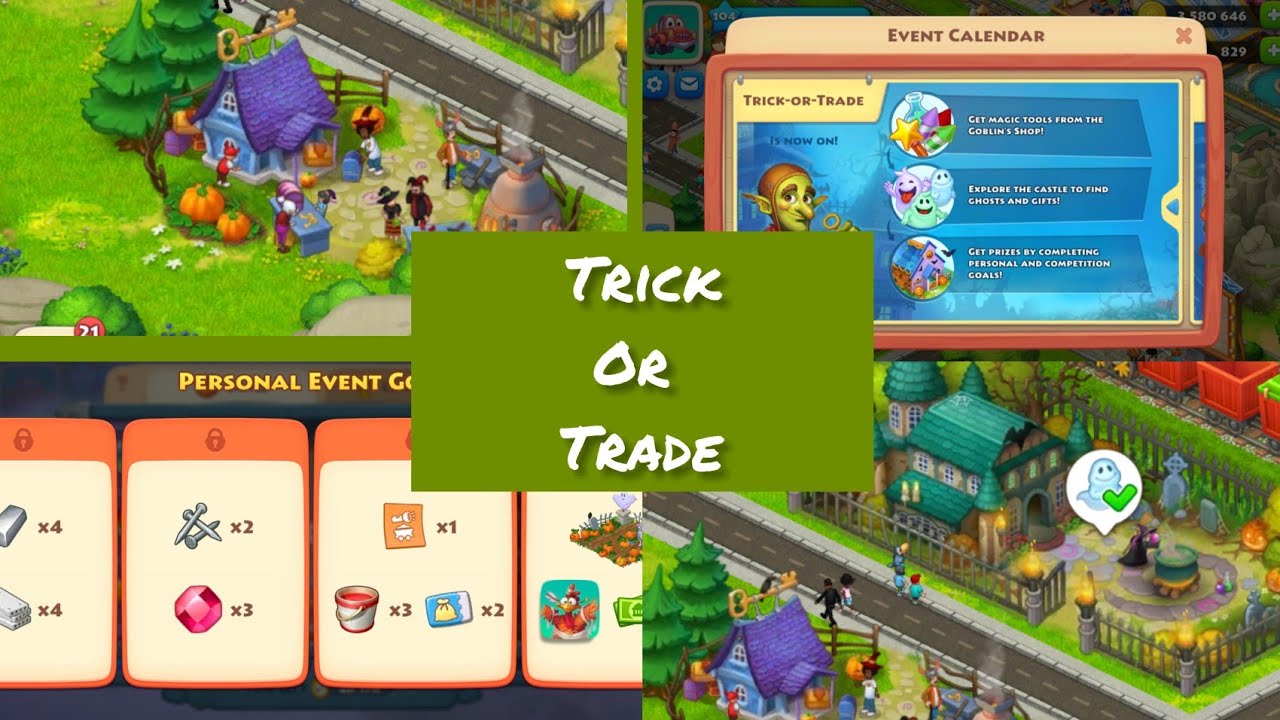 TOWNSHIP TRICK- OR- TRADE 👻☃️👻