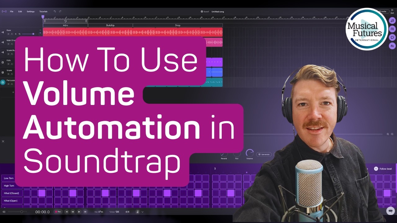 Как использовать автоматизацию громкости в Soundtrap