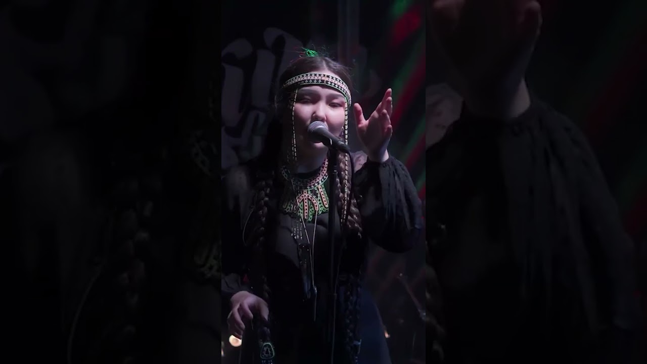 Aina is a singer from Evenkia