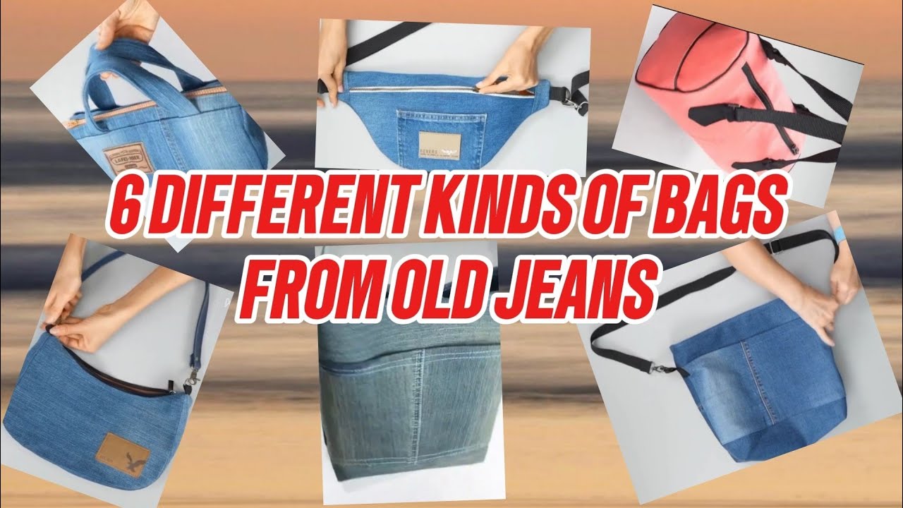 How to make different Kinds of Bags from Old Jeans???