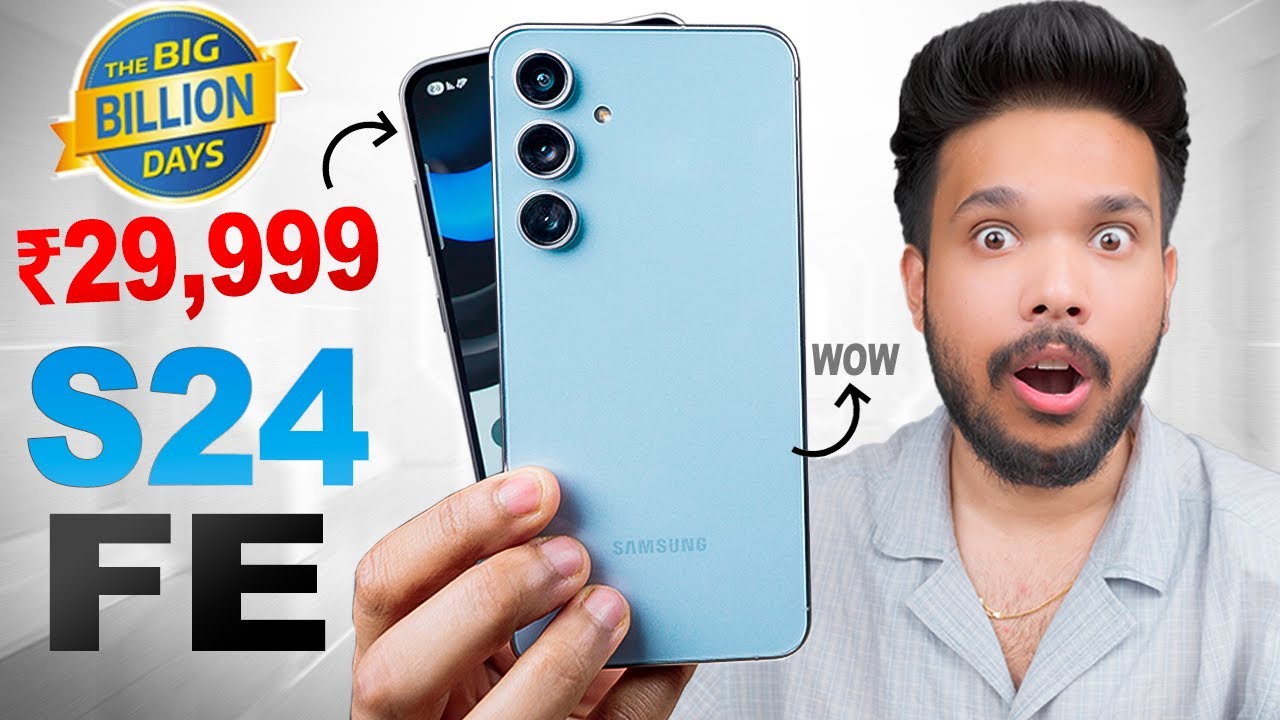Galaxy S24 FE ₹30,000 - Best Samsung Deal in Flipkart BBD.