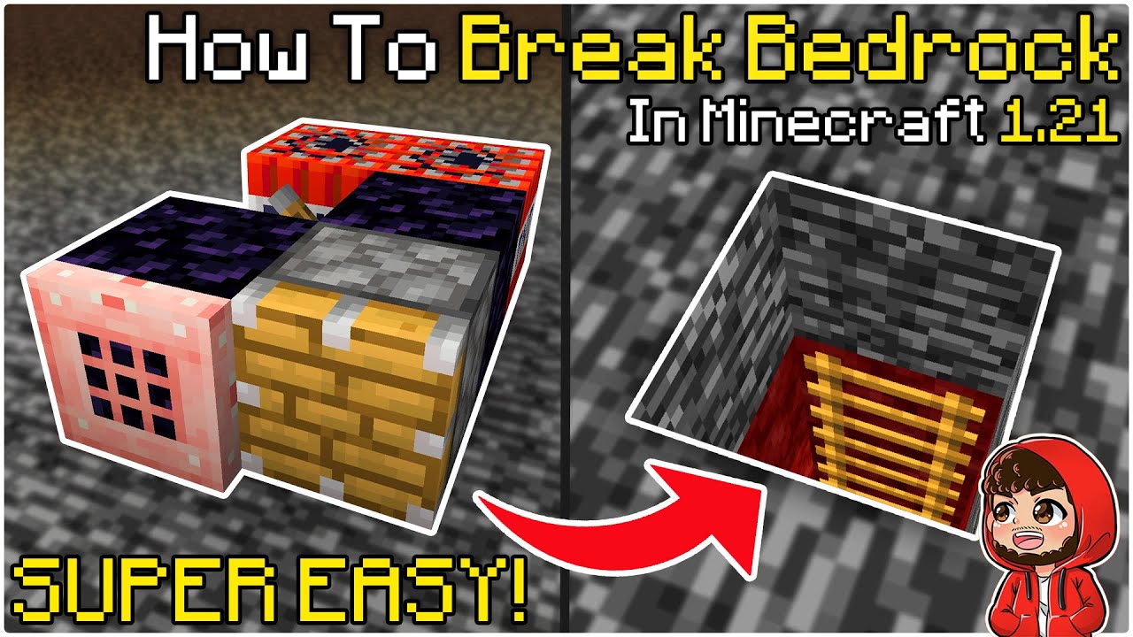 How To BREAK BEDROCK In Minecraft 1.21!