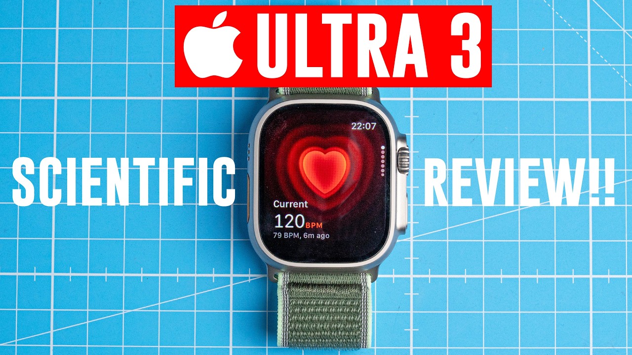 Apple Watch Ultra 3 — первый научный обзор (на самом деле ULTRA!)