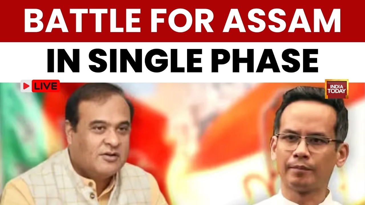 Assam Assembly Elections LIVE: Assembly Elections 2026 | Election Commission Announcement | LIVE