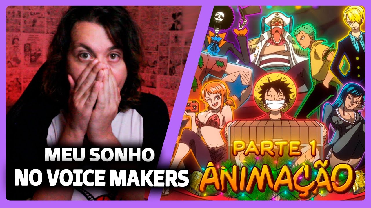 AMIGO OCULTO DE ONE PIECE - PARTE 1 | Voice Makers | REACT DO MORENO