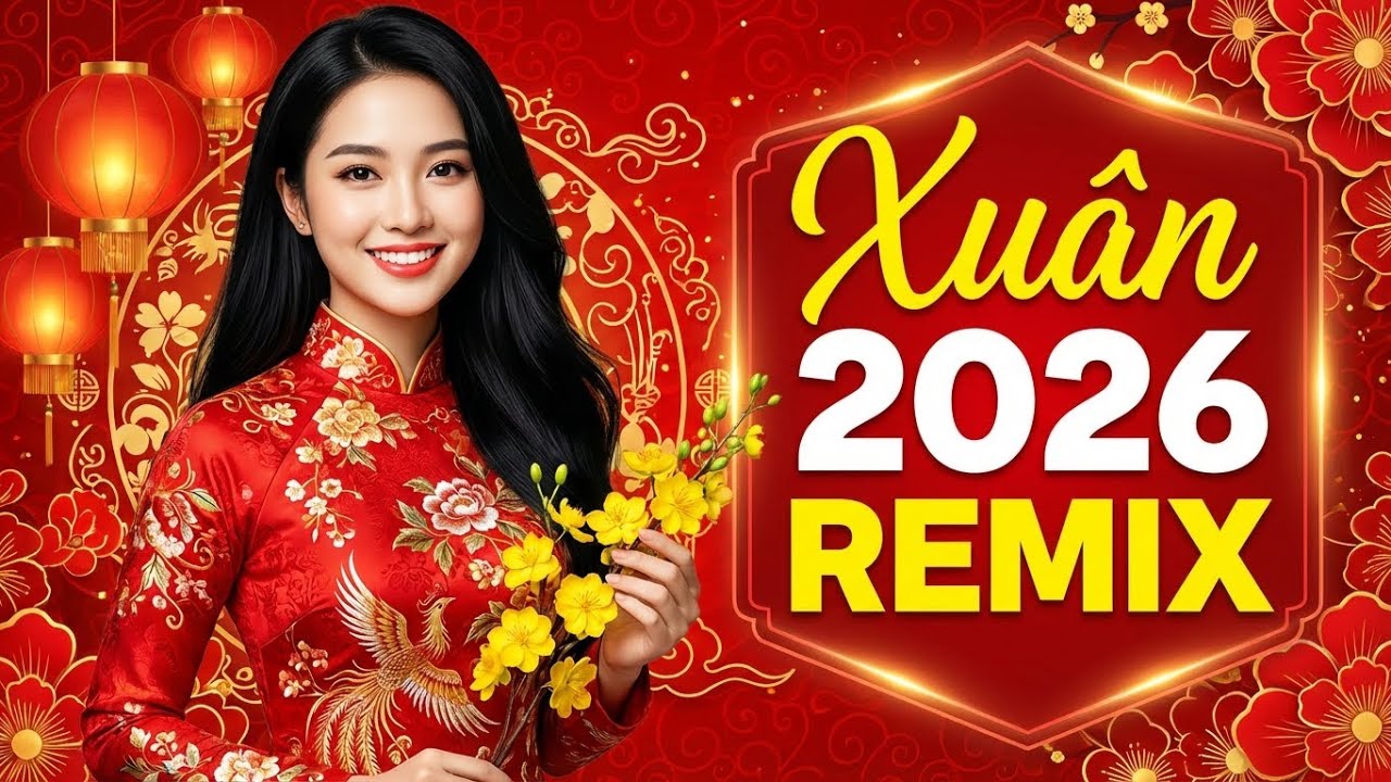 Nhạc Xuân Disco 2026 Remix Sôi Động Tưng Bừng - Nhạc Tết Tưng Bừng Sôi Động Đón Năm Mới Rộn Ràng