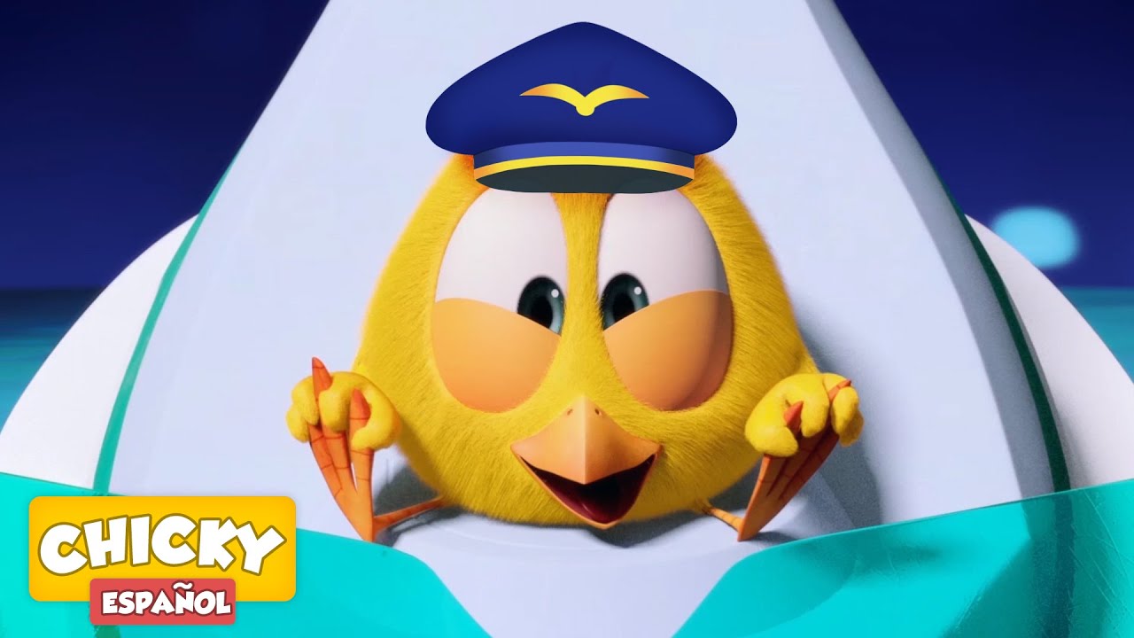 &iquest;D&oacute;nde est&aacute; Chicky? 2020 | PILOTO DE AVI&Oacute;N | Dibujos Animados Para Ni&ntilde;os